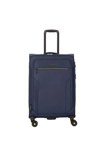 D&N Travel Line 9704 4 Rollen Trolley M 68 cm mit Dehnfalte