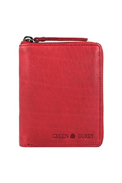 Greenburry Vintage Washed Geldbörse Leder 10 cm