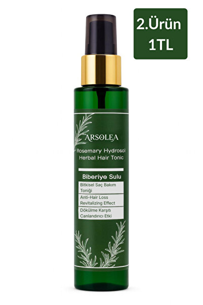 Arsolea Biberiye Özlü Saç Güçlendirici Besleyici Dökülme Karşıtı Tonik