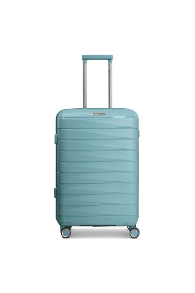 Franky London 4 Rollen Trolley M 65 cm mit Dehnfalte