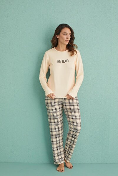 gd goldoremi 14102-5 Ženska The Good Termalno pidžama sa dugim rukavima