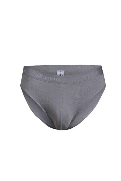 YILDIZ ملابس داخلية رجالية من الليكرا باللون الرمادي من Star 67 مع حزام مضاد للعلامات، قطعة واحدة