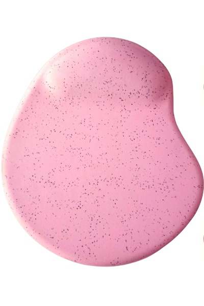 usin Suport pentru încheietura mâinii cu model oval roz de nisip, bază anti-alunecare, computer, notebook, mouse pad - Maus Pad cu brățară