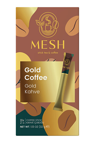Mesh Stick Granül Kahve Gold Kahve 16' Lı
