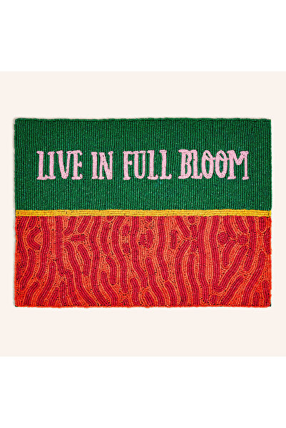 Zsa Zsa Zsu Dadrı Cam - Polyester Amerikan Servis 30x40 Cm Yeşil - Turuncu