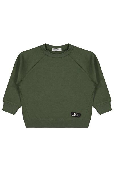 Pierre Cardin Бродирана суитшърт за деца на възраст 2-5 години - каки 5-6 години