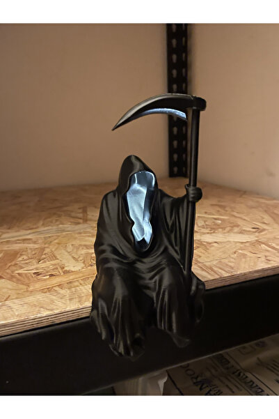 Muvesta Gotik Raf Süsü – Grim Reaper Biblo Figür - Gamer Raf Kitaplık Dekor– ...