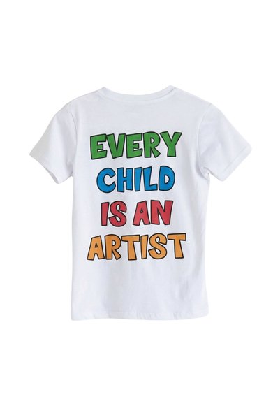 Reyo Tricou pentru copii Hipnotico „Every Child Is An Artist”.