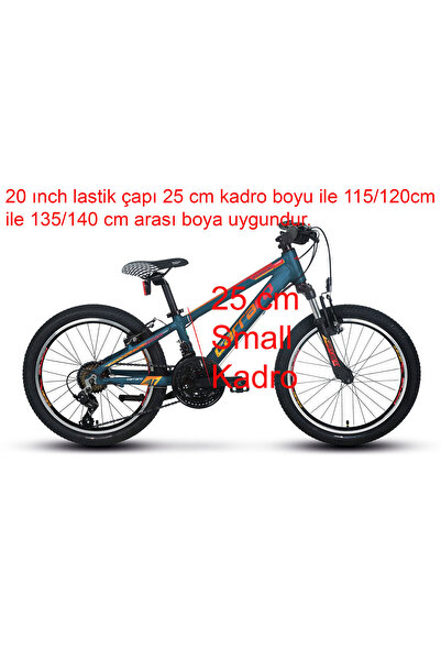 Carraro Force 200 20 Jant 21 Vitesli Çocuk Bisikleti (120 /140 cm arası boy)