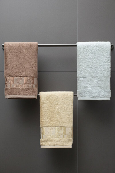 Class Bambu 3'lü 30 X 50 Cm Mutfak Havlusu Kahve - Bej - Ekru