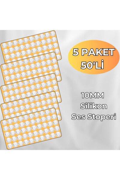 PACIFIC Okyanus Yapışkanlı Silikon Ses Stoperi, 9mm 5'li paket