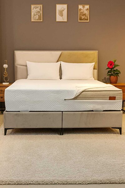 BDPHOME Bdphome Yatak Pedi & Şiltesi Fermuarlı Kılıf