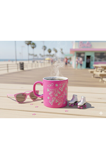 Space License Barbie Seramik Kahve Kupası