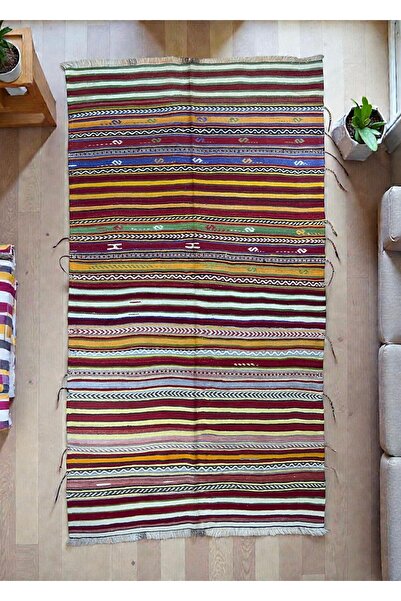 El Dokuma Konya Kilim 144x263 cm
