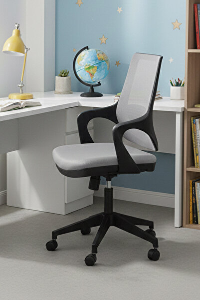 SandalyeDeposu Desemo Çalışma Koltuğu (AÇIK GRİ)