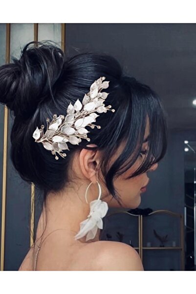 My'Elens Desing موديل İzce الجديد لعام 2025، إكسسوار زفاف للعروس على الوجهين ...