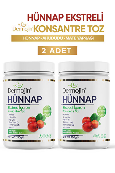Dermojin 2 Adet Hünnap Ekstresi İçeren Konsantre Toz