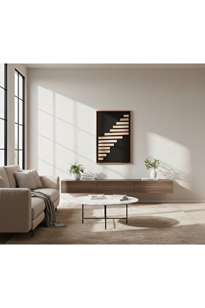 DEC4 A uniquely designed wooden wall panel