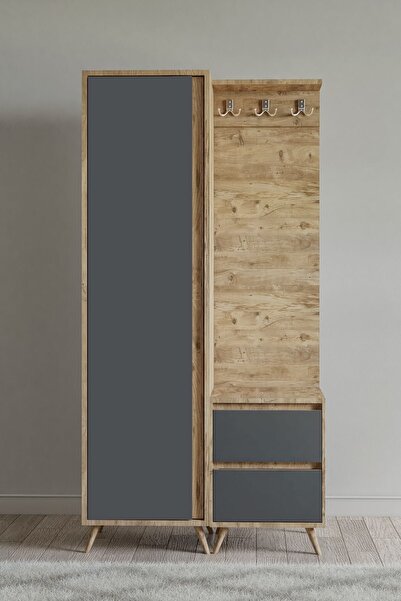 FUHO Gizz Portmanto Atlantik Çam-antrasit