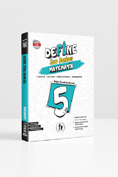 Fi Yayınları DEFİNE 5.SINIF MATEMATİK SORU BANKASI (GÜNCEL)
