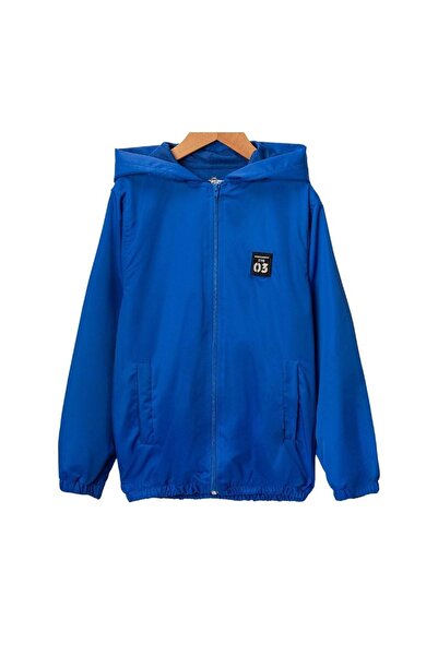 BAŞAK ÇOCUK GİYİM 443315 Armali Boy's Raincoat Age 10/13 - Blue - 13-14 Years