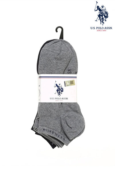 U.S. Polo Assn. Pachet de 5 șosete gri Melange