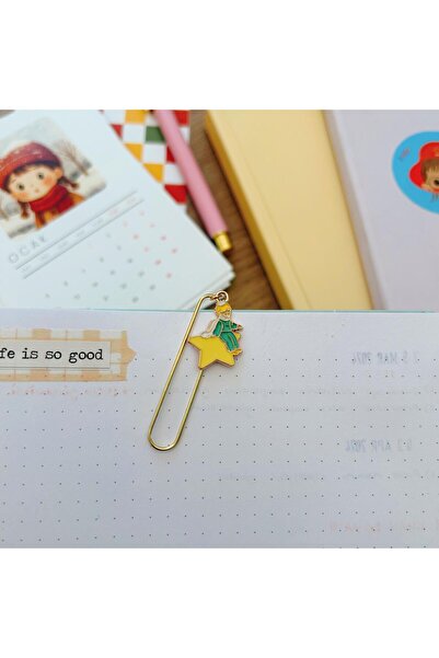 Pinkar Studio Küçük Prens Yıldızlı Kitap Ayracı