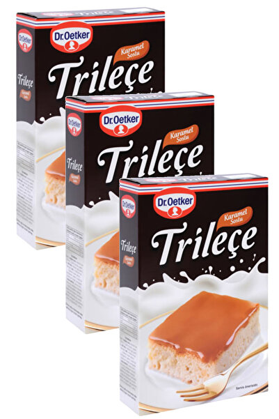 Dr. Oetker Trileçe Karamel Soslu 315 G x 3 Adet