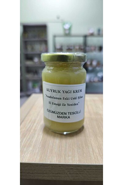 özümüzden Kuyruk Yağı Krem Doğal Katkısız ev yapımı 105cc