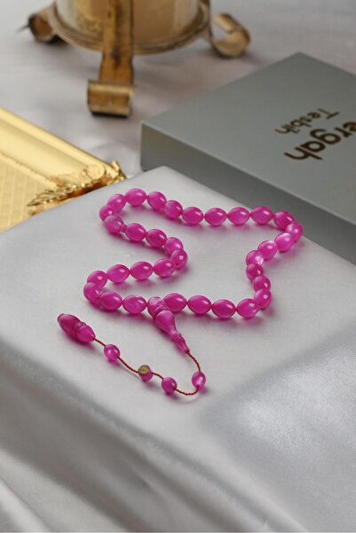 dergah tesbih Master Muhammet Tacir Systematic Design Beyzi Model Fire-I Crimped Amber Prayer Beads