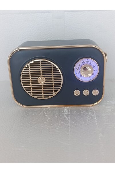 AXWER Nostaljik Retro Radio Parlak Kaplama Bluetooth Bağlantılı Hoparlör