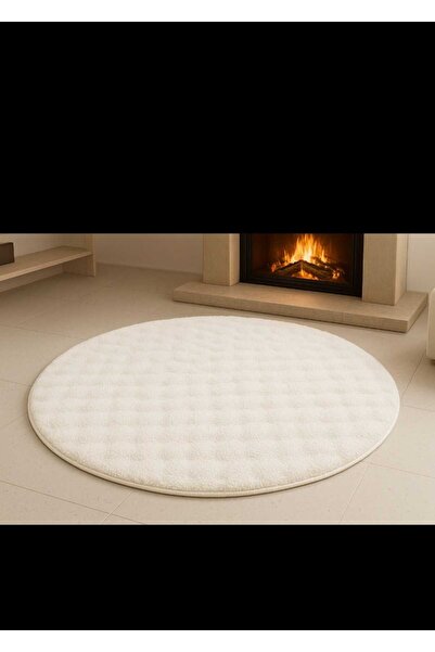 AKSU BUBBLE yumuşak peluş dekoratif kaymaz taban yıkanabilir lüx modern hol m...