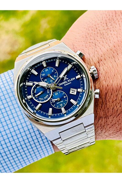 Daniel Klein Exclusive Multifonksiyon Erkek Kol Saati Çelik Kordon 3 Atm Su G...