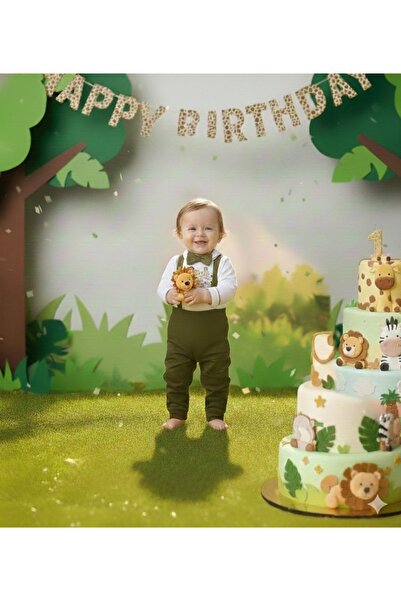 annerüyası Safari Printed Salopette Suit