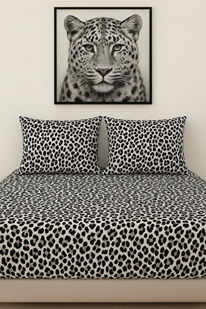 GOOD MORNİNG PAMUKKALE Комплект чаршафи с екстра голям размер и сибирски моти...