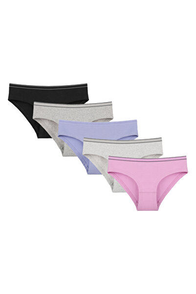 Donella Set of 5 girls' panties 1771P, cotton, Donella-14/15 years