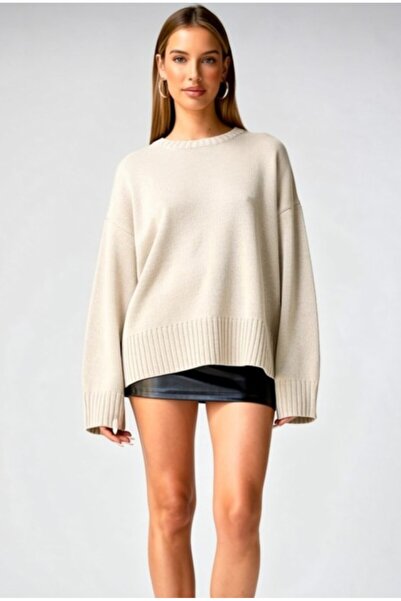 Ugdelia Pulover de damă din tricotaje cu textura moale