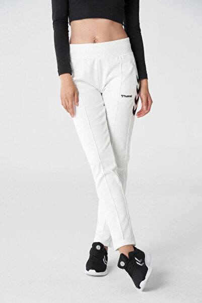 hummel Hml Genesa Pants Γυναικεία Φούτερ Παντελόνι 931813-9003 OFF WHITE