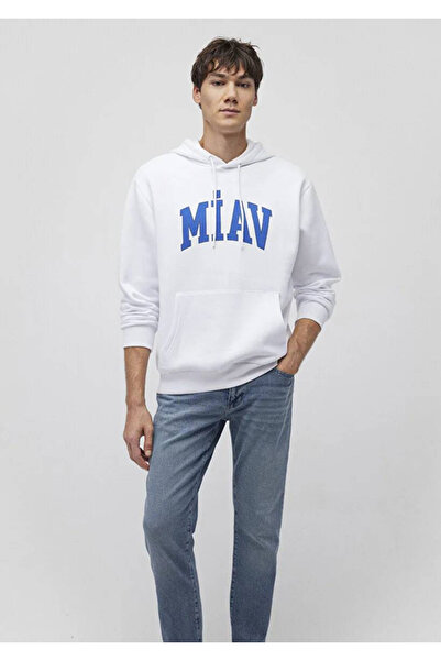 Mavi Miav Kapüşonlu Erkek Sweat M0S10122-620