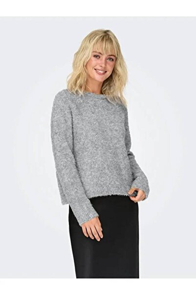 ONLY سترة نسائية من Onlfina Ls Stitch O-Neck Cc Knt 15350496