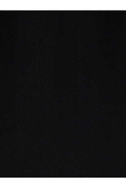 Loft Hanorac negru pentru bărbați cu croială normală Lf2041080