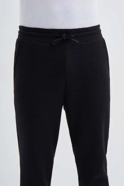 Cazador Regular Fit Jakarlı Desenli Pamuk Karışımlı Eşofman Altı