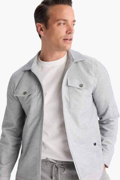DeFacto معطف رجالي D7533AX/GR221