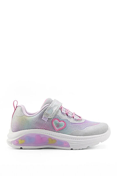 lumberjack Tenis ondulat Lila Deri Kız Çocuk