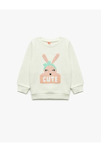 Koton Kız Bebek Sweat 6Wmg10008Ak