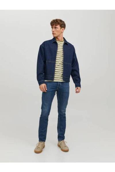 Jack & Jones بنطلون جينز رجالي من Jjıglenn Jjevan Am 411 رقم 12283359