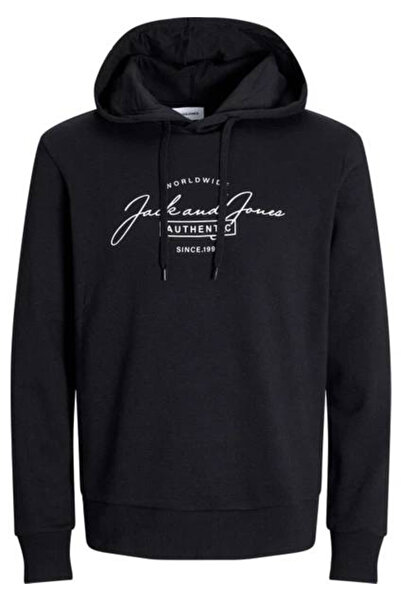 Jack & Jones Ferris Erkek Siyah Sweatshirt (12256838-B)