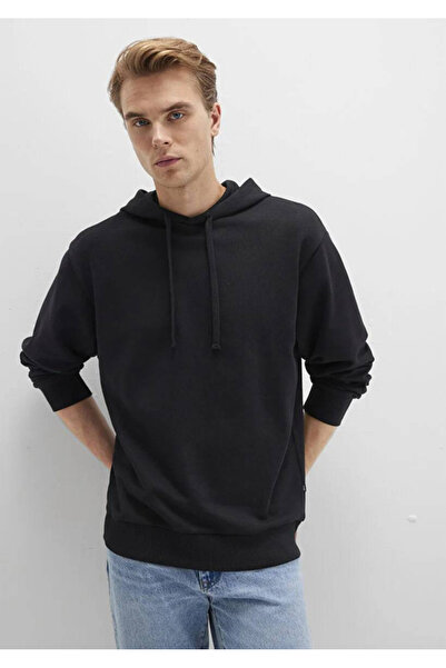 Mavi Hanorac pentru bărbați cu glugă M0S10417-900