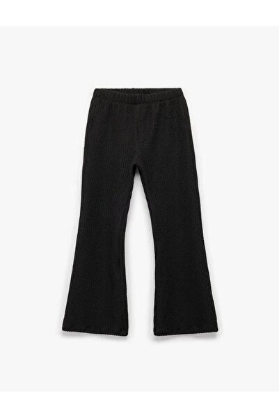 Koton Pantaloni din pânză pentru fete 6Wkg40020Ak