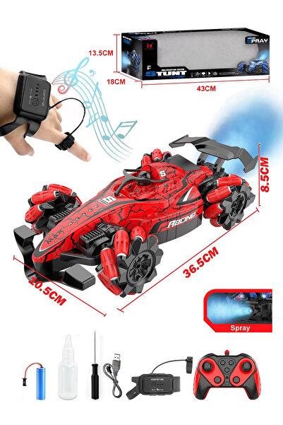 Tıfıl Toys Uzaktan Kumandalı Şarjlı El Kontrollü Müzikli Işıklı Duman Atan F1...